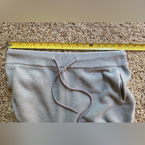 Gray Sweatpants wz Drawstrings.pockets.  100% Cotton.stripes.Size 4.Waist 33-40" - Picture 11 of 14